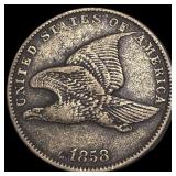 1858 Flying Eagle Cent LIGHTLY CIRCULATED