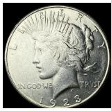 1923-S Silver Peace Dollar UNCIRCULATED