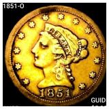 1851-O $2.50 Gold Quarter Eagle