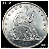 1851-O Seated Liberty Half Dollar