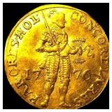 1776 Gold Dutch Ducat HIGH GRADE