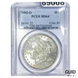 1902-O Morgan Silver Dollar PCGS MS64