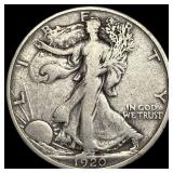 1920-D Silver Walking Liberty Half Dollar  ABOUT