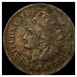 1866 Indian Head Cent NICELY CIRCULATED