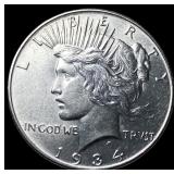 1934 Silver Peace Dollar UNCIRCULATED