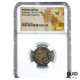 Roman Gallienus,AD 253-268 BI Double-Denarius NGC