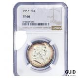 1952 Franklin Half Dollar NGC PF66
