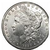 1889-CC Morgan Silver Dollar