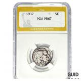 1937 Buffalo Nickel PGA PR67