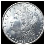 1881 Morgan Silver Dollar CHOICE BU