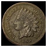 1863 Indian Head Cent NEARLY UNCIRCULATED