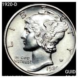 1920-D Mercury Dime