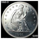 1860-O Seated Liberty Dollar