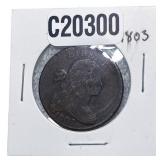 1803 Draped Bust Large Cent