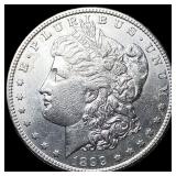 1899-S Morgan Silver Dollar CHOICE AU