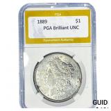 1889 Morgan Silver Dollar PGA Brilliant UNC