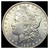 1887 Morgan Silver Dollar UNCIRCULATED