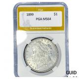 1899 Morgan Silver Dollar PGA MS64