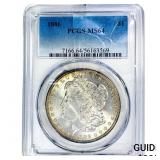 1886 Morgan Silver Dollar PCGS MS64