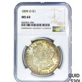 1899-O Morgan Silver Dollar NGC MS64