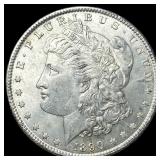 1890 Morgan Silver Dollar CLOSELY UNCIRCULATED