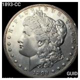 1893-CC Morgan Silver Dollar CLOSELY UNCIRCULATED