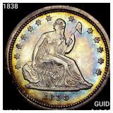 1838 Seated Liberty Quarter UNCIRCULATED