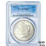 1885 Morgan Silver Dollar PCGS MS64
