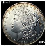 1884-S Morgan Silver Dollar UNCIRCULATED
