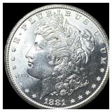 1881 Morgan Silver Dollar UNCIRCULATED