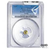 India-Dutch Gold Fanam FR.1517 Turicorin PCGS