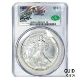1987 Silver Eagle CAC MS69