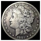1881-CC Silver Morgan Dollar LIGHTLY CIRCULATED