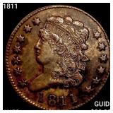 1811 Classic Head Half Cent CLOSELY UNCIRCULATED