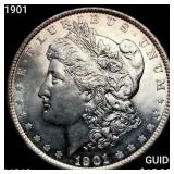 1901 Morgan Silver Dollar CHOICE BU