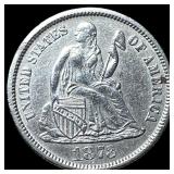 1873 Seated Liberty Dime CLOSELY UNCIRCULATED
