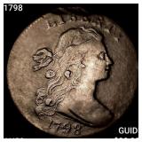 1798 Draped Bust Large Cent CLOSELY UNCIRCULATED