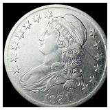 1831 Capped Bust Half Dollar NEARLY  UNCIRCULATED