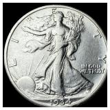 1934-S Silver Walking Liberty Half Dollar  CLOSEL