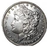1890-CC Morgan Silver Dollar