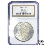 1879-S Morgan Silver Dollar NGC MS64