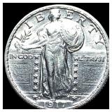 1917-D Type 2 Standing Liberty Quarter  UNCIRCULA