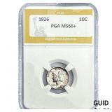 1926 Mercury Silver Dime PGA MS66+