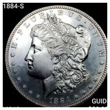 1884-S Morgan Silver Dollar