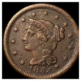 1855 Braided Hair Large Cent CHOICE AU