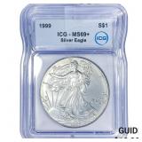 1999 Silver Eagle ICG MS69+