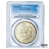 1902-O Morgan Silver Dollar PCGS MS62