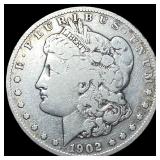 1902-S Silver Morgan Dollar NICELY CIRCULATED