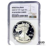 2020-W Silver Eagle NGC PF69 Ultra Cameo