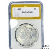 1889 Morgan Silver Dollar PGA MS66+